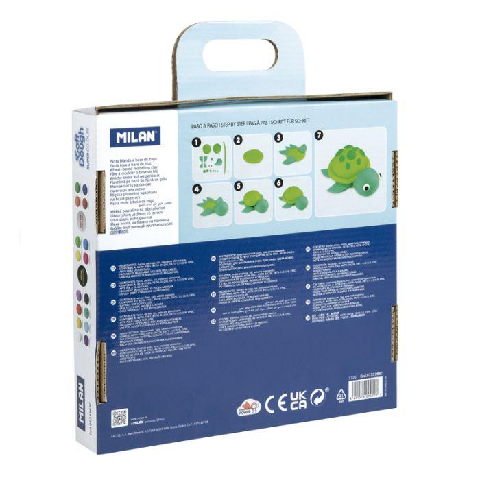 مجموعة 16 علبة من العجين الطري 30 جم بألوان متنوعة (بما في ذلك النيون واللمعان) - Image 7