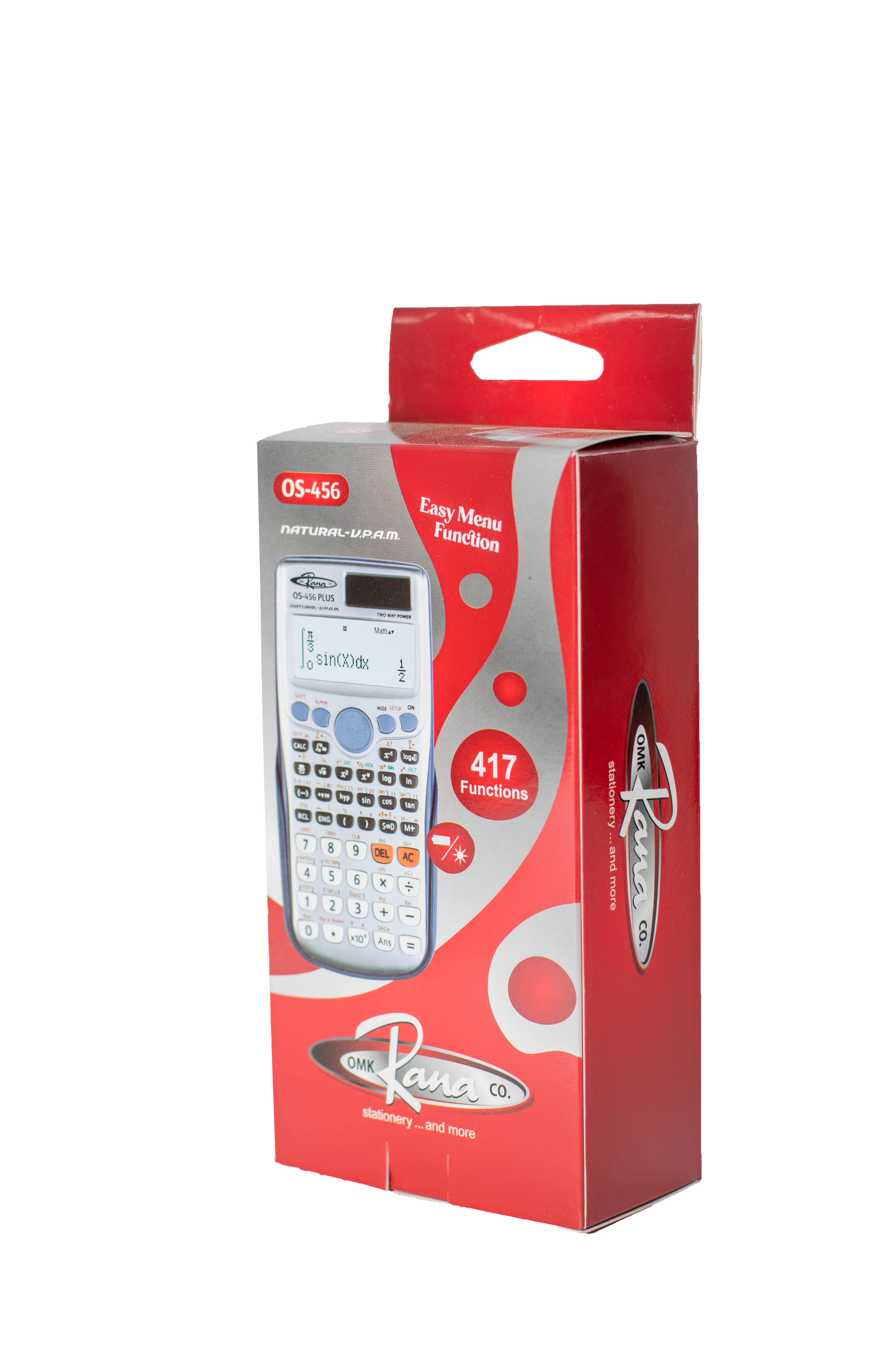 حاسبة علمية رنا OS-456\OS-517 وظيفة الميزانية السهلة fx-991ES PLUS (417 وظيفة) - Image 3